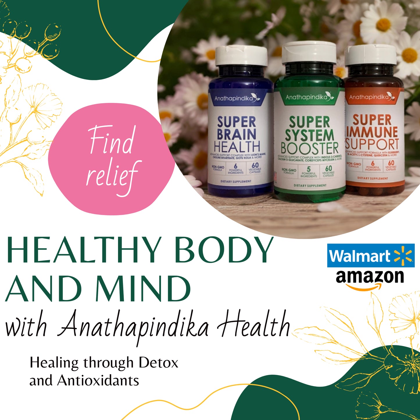 Anathapindika Super System Booster + Super Immune Support