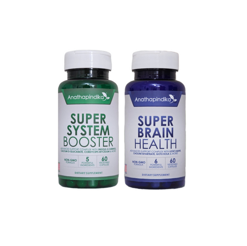 [Brain & Body Detox] Anathapindika Super System Booster + Super Brain Health
