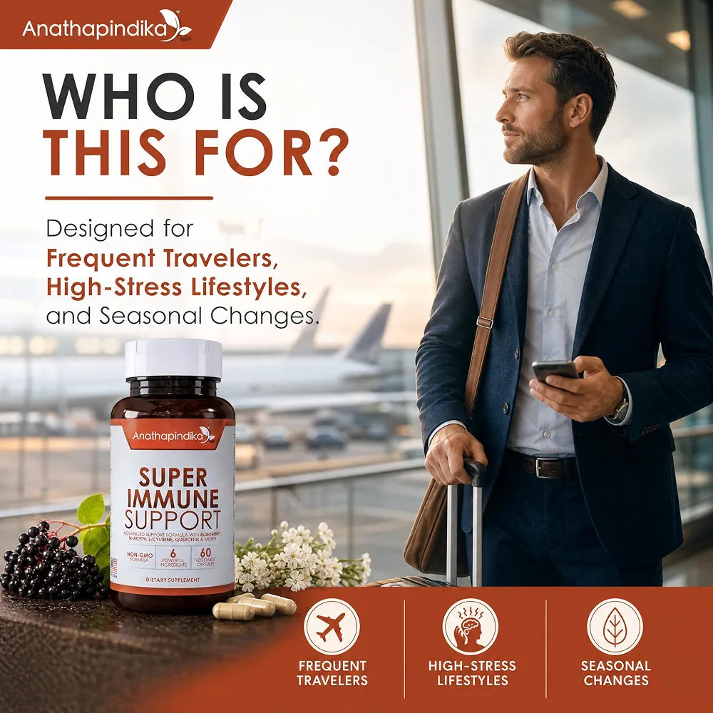 [Super Health Trio] Anathapindika Super Immune Support + Super Brain Health + Super System Booster