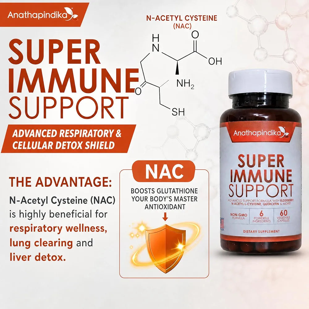 [Super Health Trio] Anathapindika Super Immune Support + Super Brain Health + Super System Booster